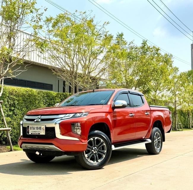 รหัสรถ CH1646 MITSUBISHI TRITON 2.4  GT Premium plus AT ปี2019 สีส้ม TOPสุด  5