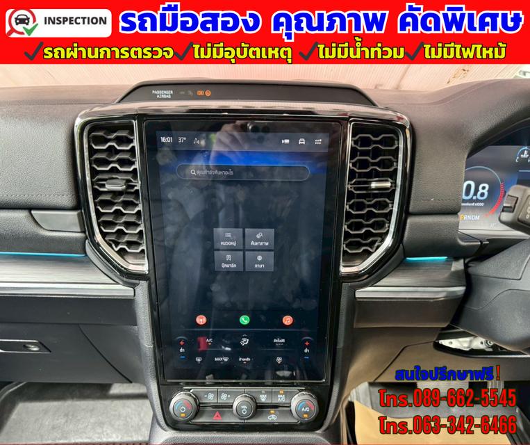 🔴ปี2025 Ford EVEREST 2.0 Titanium+ 4WD. 🔴มี Sunroof  🔴ไมล์แท้ 28,xxxกม. 🔴ยังมีรับประกันศูนย์ ถึง2029 10