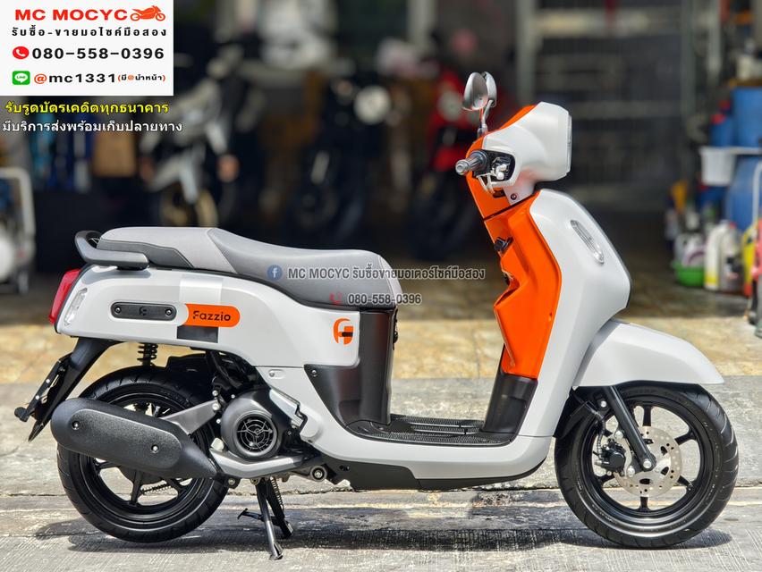 Fazzio 125 2023 วิ่ง600โล รุ่นTopกุญแจรีโมท  มีระบบYconnect NO1151 4