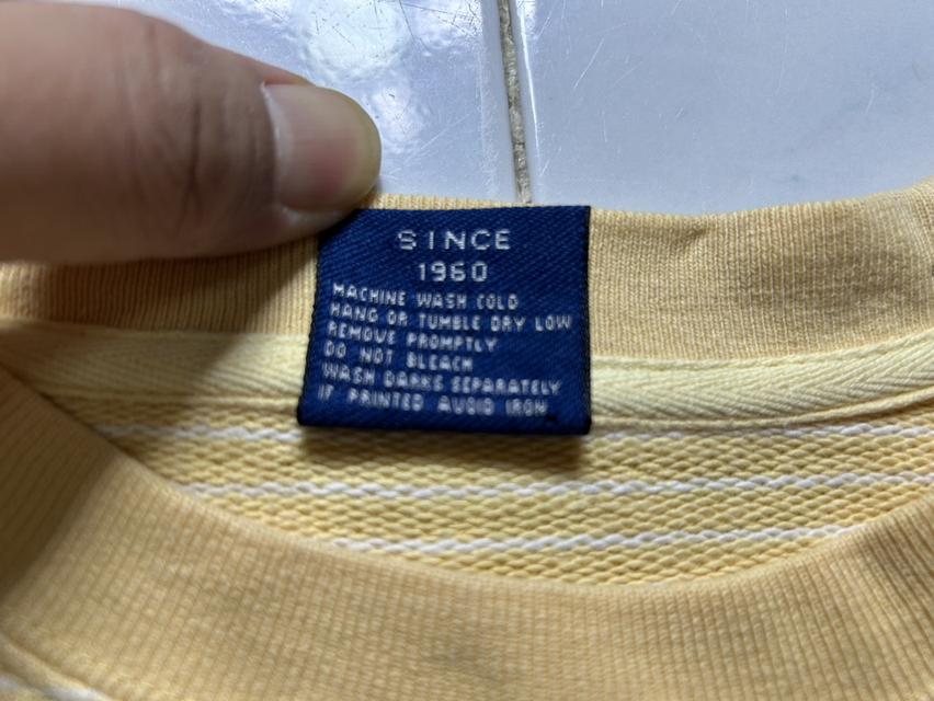 THE LEGENDARY! Vintage Hang Ten "Since 1960" - สเวตเตอร์ใยธรรมชาติ 100% ✨ รูปที่ 5