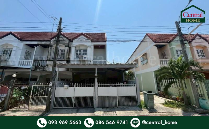 ทาวน์เฮ้าส์ ซอยโกสุมรวมใจ 38 ดอนเมือง หลังมุม ราคาถูก ใกล้สนามบิน 1