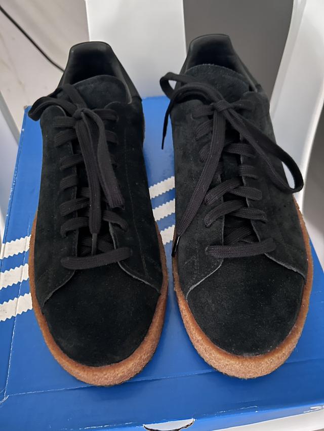รองเท้า adidas stan smith crepe black fz6439