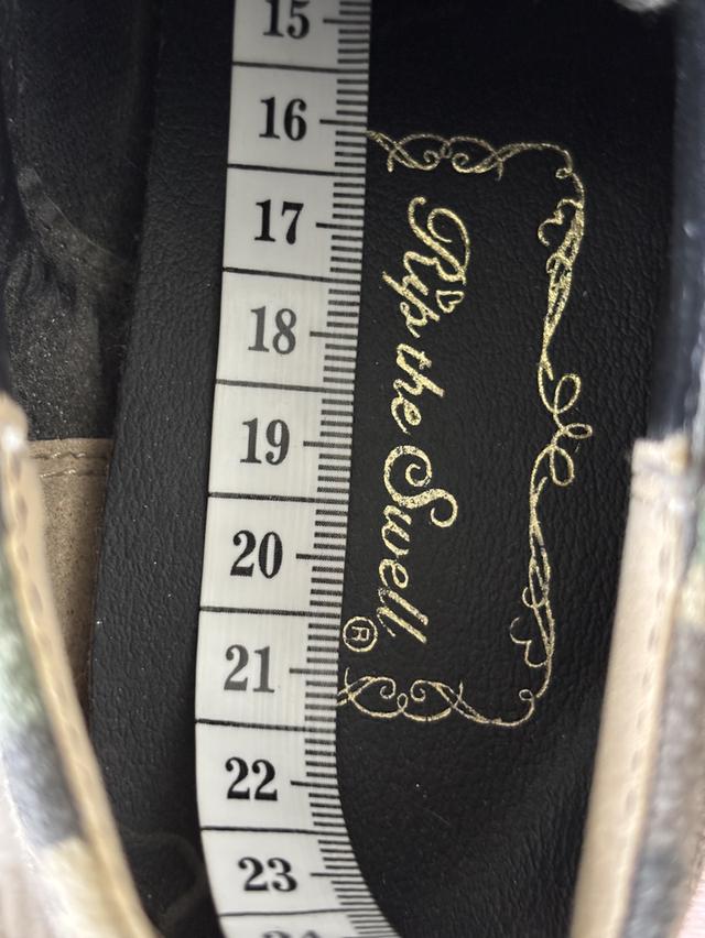 รองเท้าบูทสตรีลายพรางทหารส้นหนา รองเท้าแฟชั่นแบรนด์ Rip the Swell ขนาด23cm รูปที่ 12