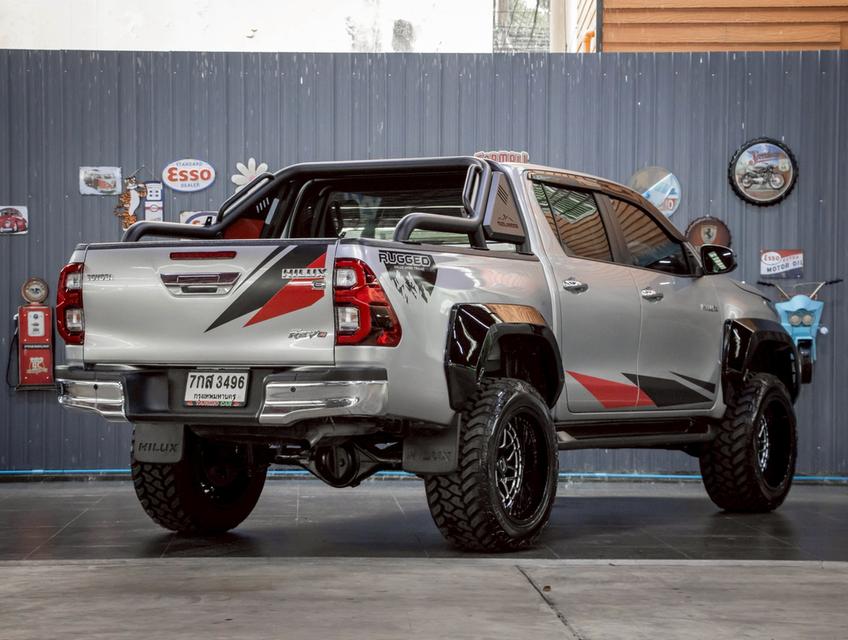 TOYOTA REVO 2.4 E PRERUNNER DOUBLECAB ปี2018 กระบะเกียร์ออโต้ ออพชั่นแน่นๆ