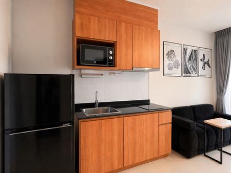 For Rent Ideo Sathorn Taksin Top 27th Fl 0m to BTS Krung Thon Buri 35 sqm 1BR Bathtub Min 3 Months Lease Fully Furnished 22k mo 7