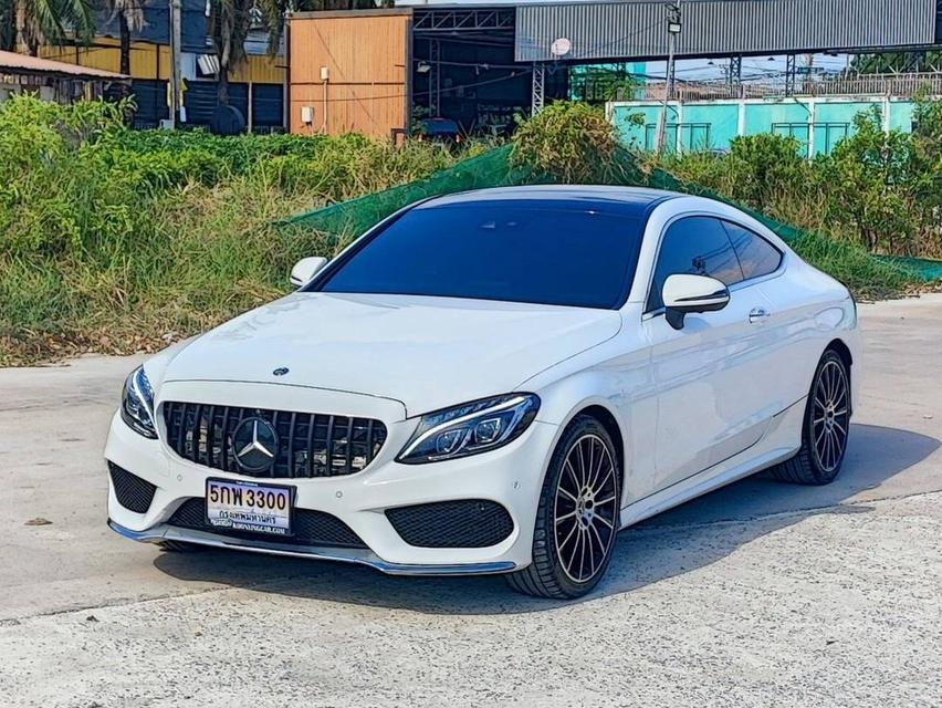  Benz C250 Coupe’ AMG Dynamic 2018 สุดหล่อมีทรง ประวัติศูนย์ครบ ราคาดีสุดๆ 3