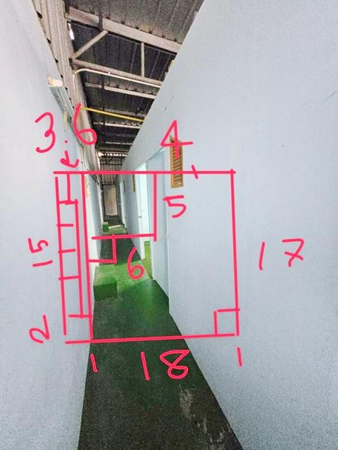 ตลาดสดแคราย 1.2 กม. ทำเลศักยภาพในแคราย-กระทุ่มแบน ให้เช่าโกดัง พร้อมออฟฟิศและบ้านพักคนงาน 310 ตร.ม 100ตร.วา. รพ.กระทุ่มแ 7