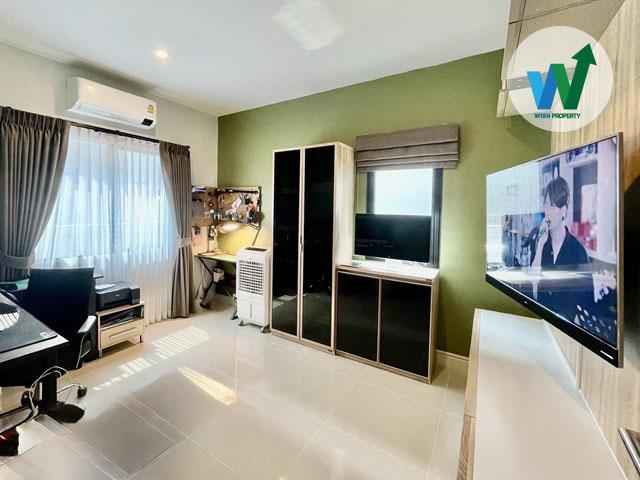 ขายบ้านเดี่ยว โครงการแสนสิริ 4 ห้องนอน  4ที่จอดรถ ต่อเติมครบ ใกล้สนามบิน 5