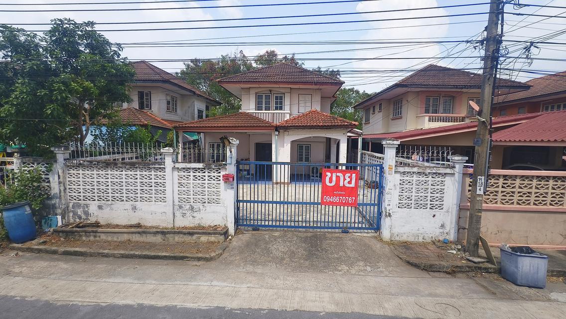 ขายบ้านเดี่ยว 2 ชั้น 54 ตร.ว. หมู่บ้านมณสินี ติด สนามบินสุวรรณภูมิ 1