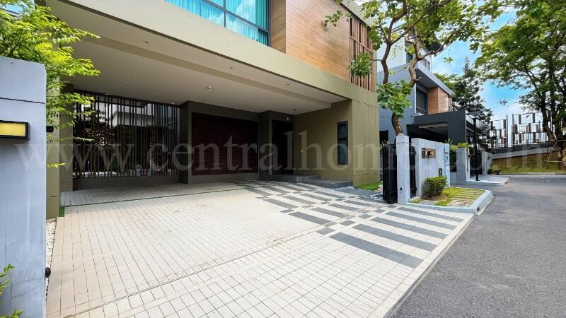 บ้านเดี่ยว 3 ชั้น แกรนด์ บางกอก บูเลอวาร์ด ราชพฤกษ์ - พระราม 5 แต่งครบ พร้อมเข้าอยู่ 2