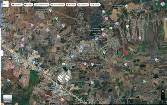ที่ดิน สร้างโกดัง สร้างบ้านจัดสรร สร้างบ้านเช่า เนื้อที่ 17 ไร่ ขายไร่ละ 7.5 แสน เมือง ลพบุรี