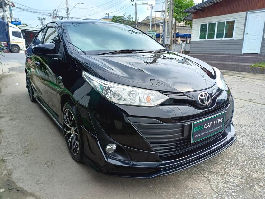 ปี2018 TOYOTA YARIS BLACK NIGHT AUTO เบนซินล้วน ไม่แก๊ส ไม่ชน NOT ไม่ขยับ