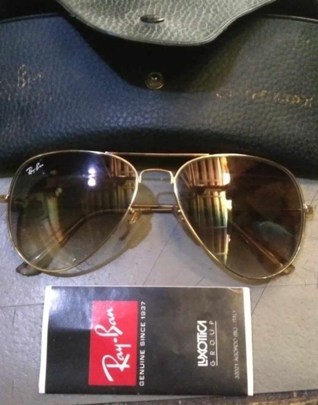แว่น​ Ray​Ban​ ซ.58 สีชา​ ​ พร้อมใบรับประแท้ รูปที่ 3
