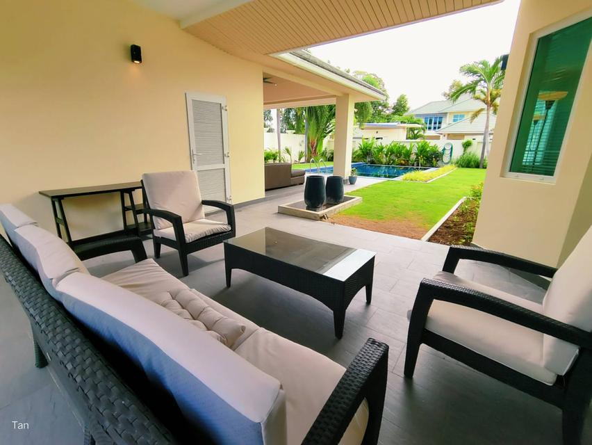 For rent Green Field Villas 5 Pattaya Nearly International School 5