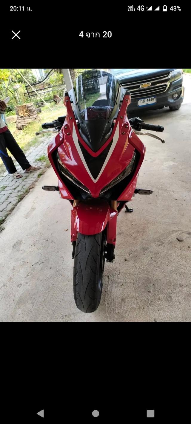 Honda CBR 650 สีแดงงง 3