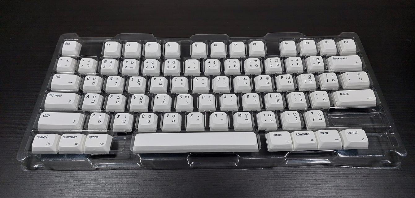 คีย์แคปภาษาไทย-EN Apple style XDA Profile PBT 3