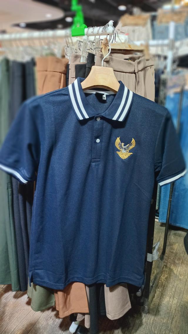 เสื้อยืดคอปกสไตร์ลําลอง รูปที่ 6