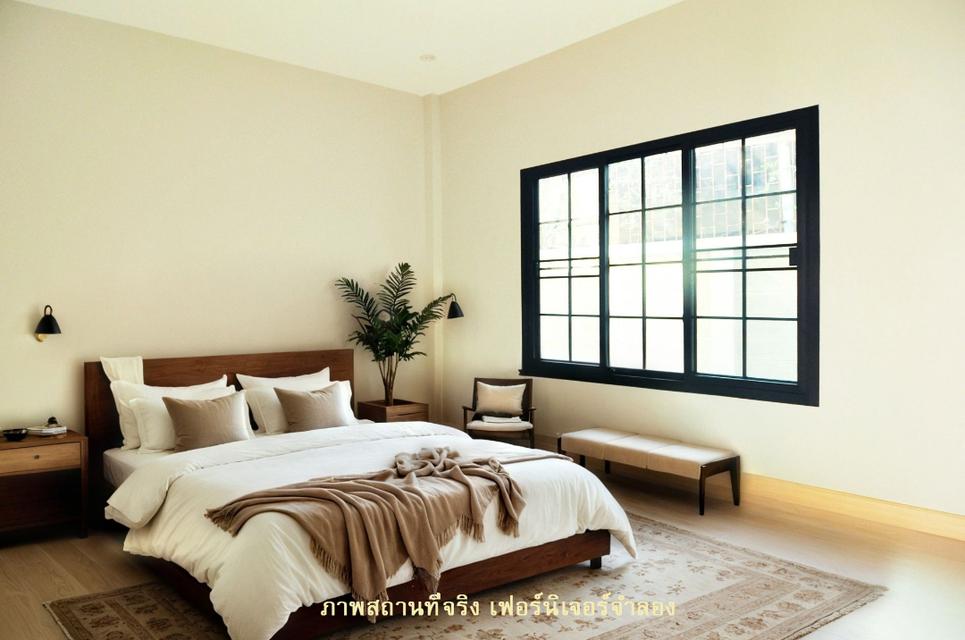 ขายทาวเฮ้าส์ห้องริม สไตล์ cozy cottage บนพื้นที่กว้างถึง 40 ตรว. ใกล้ถนนเกษตร-นวมินทร์ และเลียบทางด่วนรามอินทรา-อาจณรงค์ 11