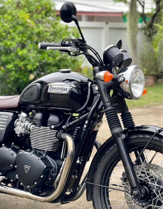 Triumph Bonneville T100 Black สภาพดีใช้งานยาวๆ 5