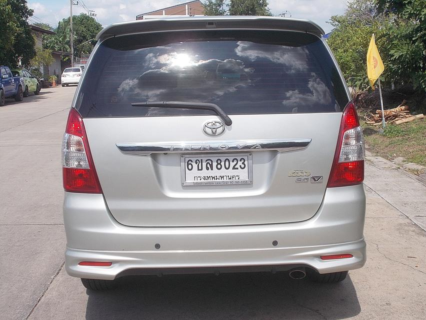 Toyota Innova 2.0V ปี 2012 รถบ้านมือเดียวแบบ7ที่นั่งชับดี