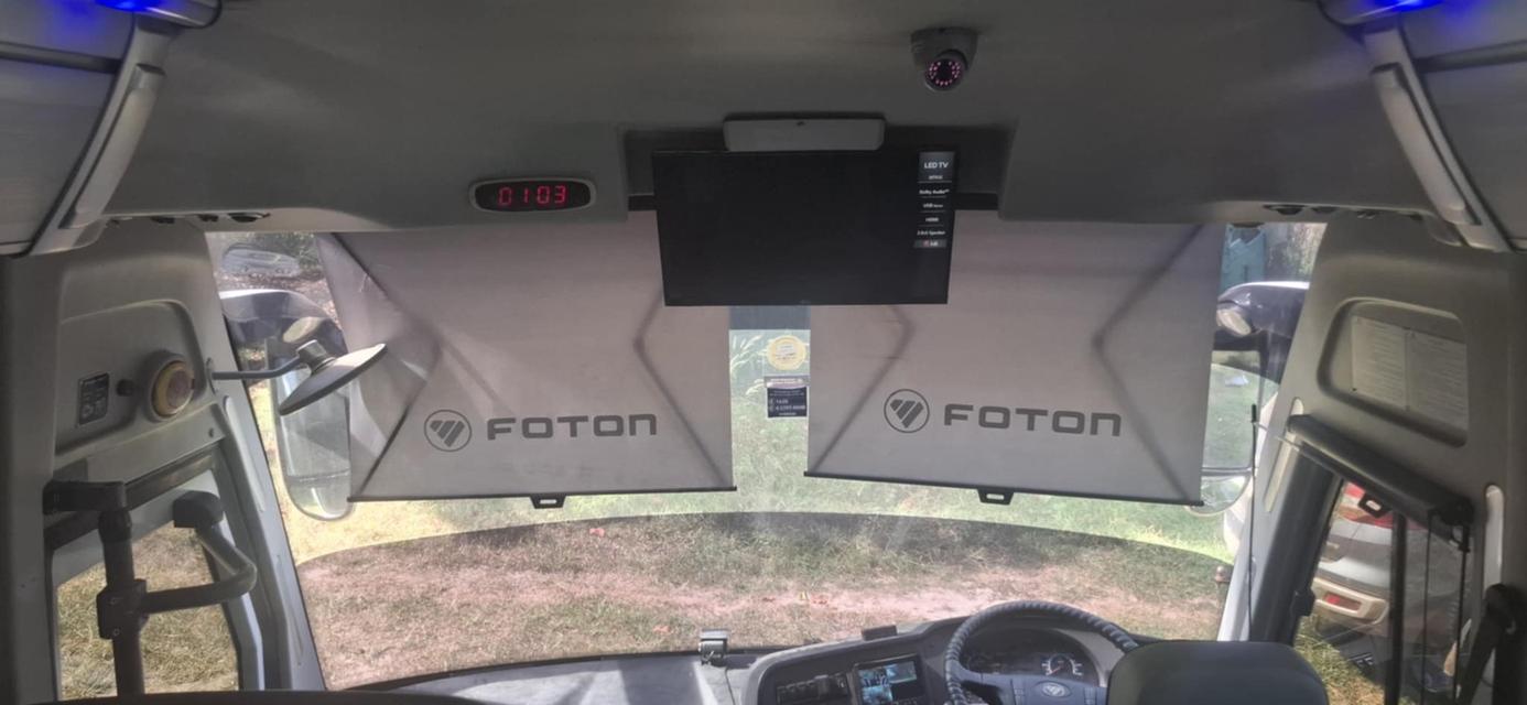 รถบัส foton สีขาว ปี2561 รูปที่ 6