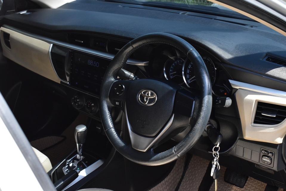 รหัสรถ PB7235 TOYOTA ALTIS 1.6G 2014 เบนซิน  6