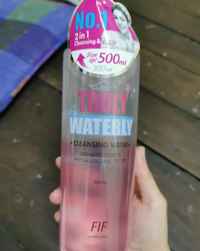 FIF by Faith in Face Truly Waterly Cleansing Water 500ml 3