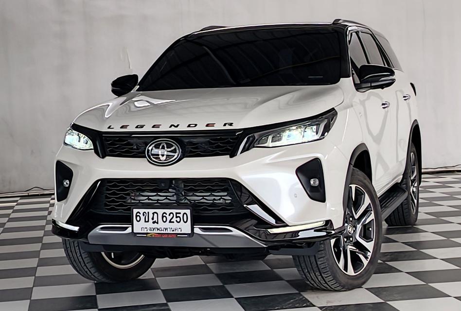 FORTUNER LEGENDER 2.8 4WD ปี 2021จด22 ✅ ฟรีค่าจัด-ค่าโอน ✅ ฟรีประกันภัย ✅ ฟรี พรบ