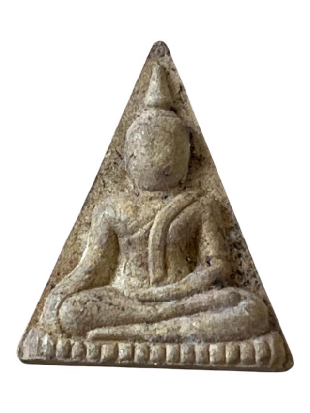 พระพุทธไตรรัตนายก(หลวงพ่อโต)พิมพ์นางพญา ฝังตะกรุด วัดพนัญเชิงฯ