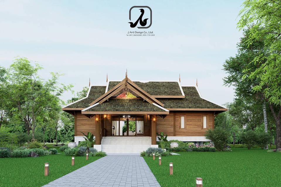 รับออกแบบบ้านพร้อมก่อสร้างบ้าน ออกแบบตกแต่งภายในบ้านรับทั่วไทย 2