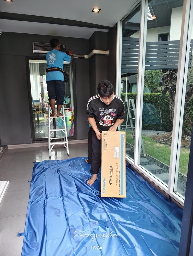 ล้างแอร์บ้านใกล้ฉัน ซ่อมแอร์บ้าน ย้ายแอร์บ้านใกล้ฉัน รัชดา 36 รัชดา 32 รัชดา 18 ซอยเสือใหญ่ ซอยมิถุนา 20 ห้วยขวาง ประดิษฐ์มนูธรรม พระราม 9 รูปที่ 6