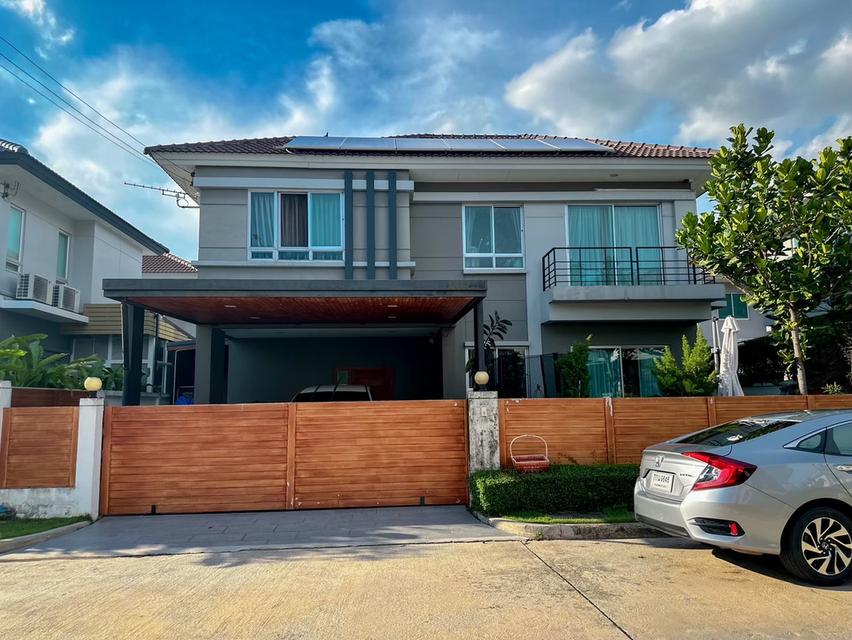 (ขายด่วน) บ้านเดี่ยว ย่านรามอินทรา ติดถนนใหญ่ บ้านมือสอง 9