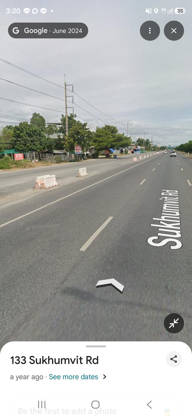 ขายที่ดินติดถนนสุขุมวิท บางละมุง 211 ตร.ว. ทำเลทอง เข้าออกได้ 2 ทาง เจ้าของขายเอง 4