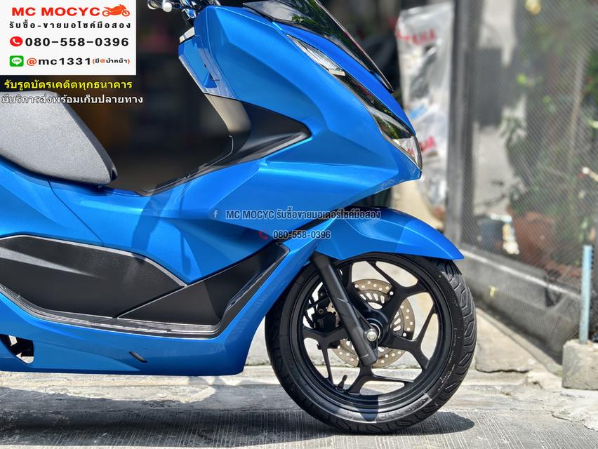 Pcx 160i 2023 สีฟ้า วิ่ง9000โล รถบ้านแท้ไม่ใช่รถประมูล กุญแจบุคเซอวิสครบ  No1026   18