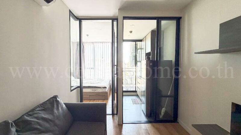 ให้เช่า คอนโด กรู๊ฟ รัชดา-พระราม 9 ห้องมุม วิวโล่ง เฟอร์ครบ พร้อมเข้าอยู่ 8