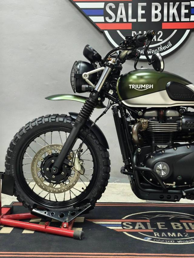 Triumph Street Scrambler 900 ปี 2019 abs ของแต่งครบพร้อมลุยได้เลย รูปที่ 7