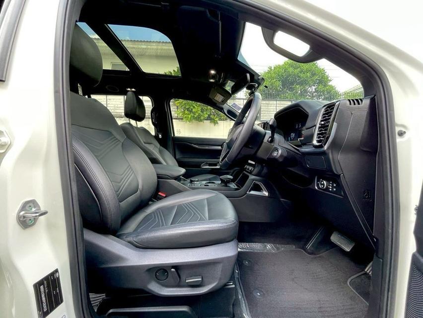 รหัสรถ AP9789 FORD EVEREST 2.0 BI TURBO TITANIUM PLUS 4×4 TOP ปี23 สีขาว 7