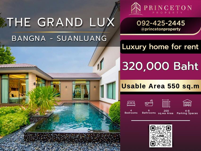 Luxury House for Rent The Grand Lux Bangna - Suanluang 1