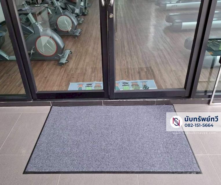 พรมดักฝุ่นซับความชื้น พรม3M พรมดักฝุ่นไวนิล พรมดักฝุ่นวางหน้าอาคาร รูปที่ 3