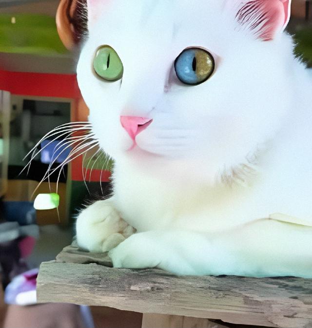 แมวขาวมณีตาสามสี