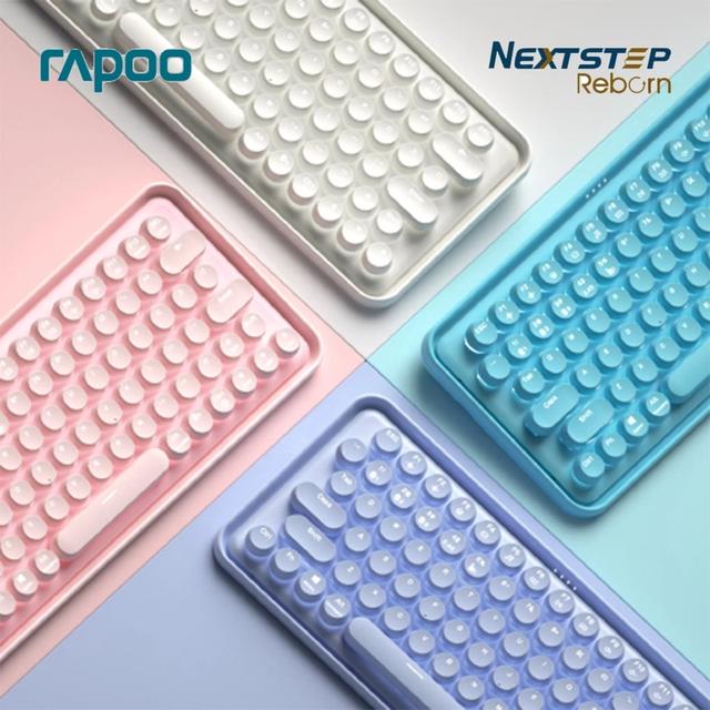 RAPOO Vintage Keyboard Bluetooth ( คีย์บอร์ดวินเทจ ) RALEMO PRE 5 ( 4 COLOR ) ( สินค้ามือ1 ) ประกัน 1 ปี