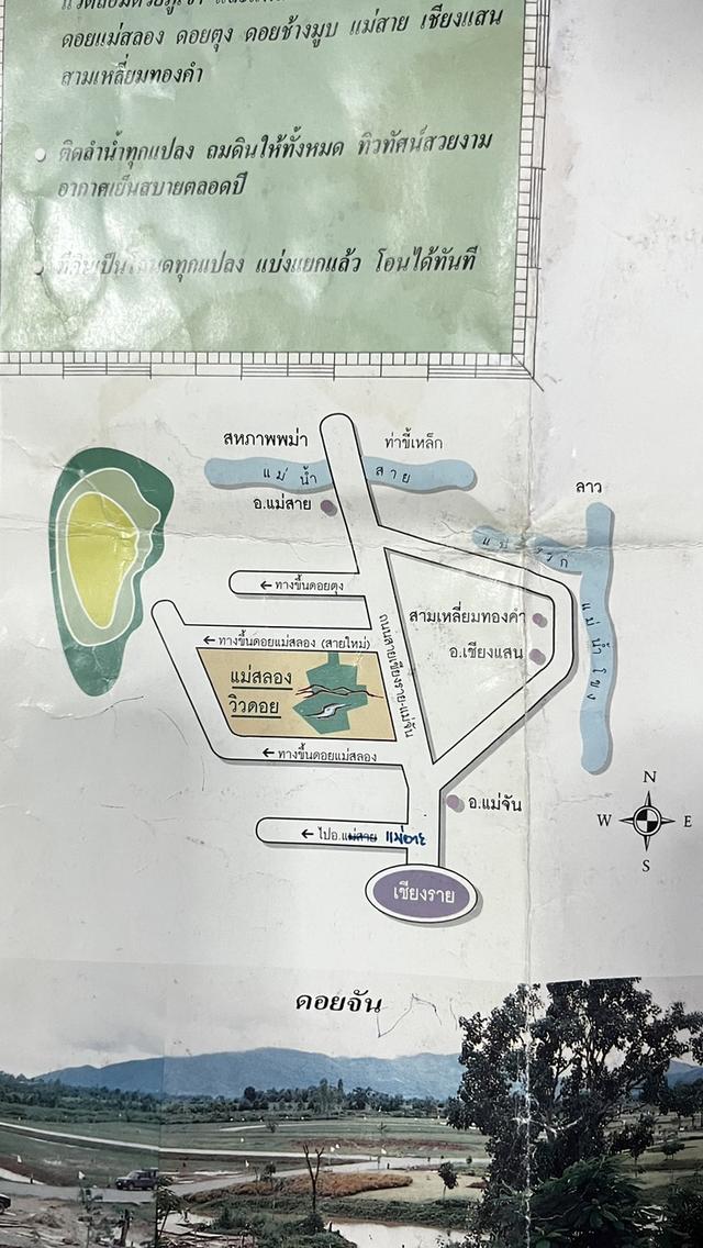 ขายที่ดินทางขึ้นดอยแม่สลอง จ. เชียงราย 1