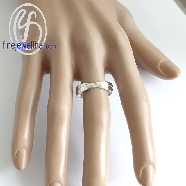 Finejewelthai แหวนอินฟินิตี้ เพชรสังเคราะห์ เงินแท้925 R1428cz รูปที่ 5