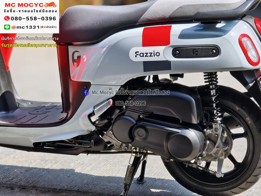 Fazzio 125 2024 วิ่ง2000โล รุ่นTopกุญแจรีโมทบุคเซอวิสครบ รถบ้านมือเดียว  NO1305 14