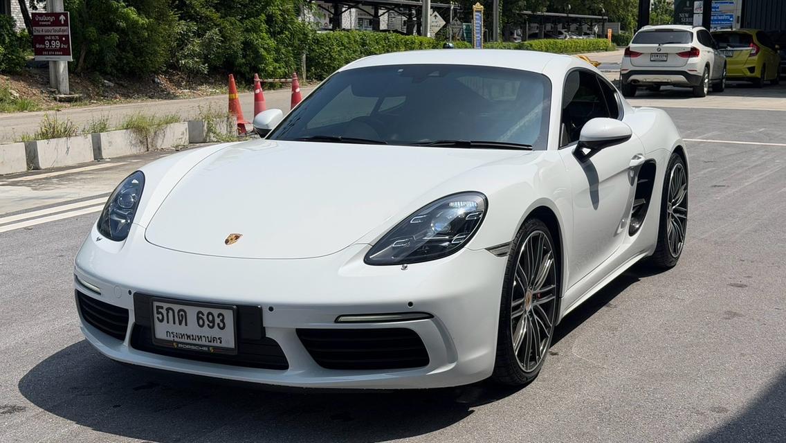 (แจ้งรหัสรถ KPV693) 2018 PORSCHE 718 CAYMAN 2.0 Turbo