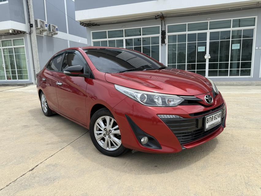 TOYOTA YARIS ATIV 1.2 S AT สี แดง ปี 2018จด2019