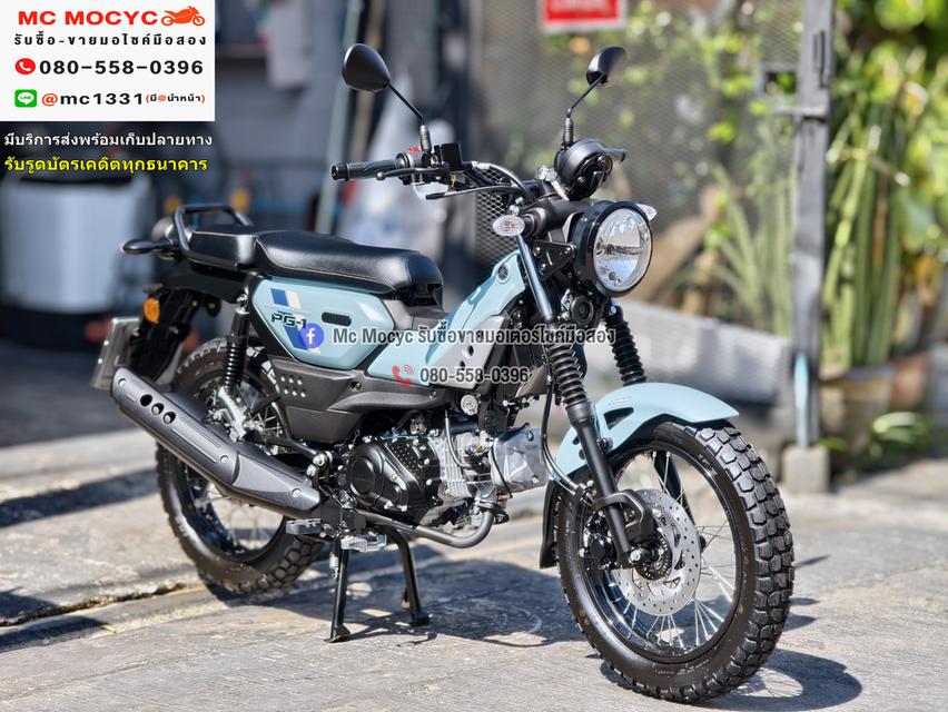 Pg1 G2 2025 วิ่ง100โล สภาพป้ายแดงราคามือสอง กุญแจ2ดอกบุคเซอวิสครบ เล่มชุดโอนครบ NO1268 3