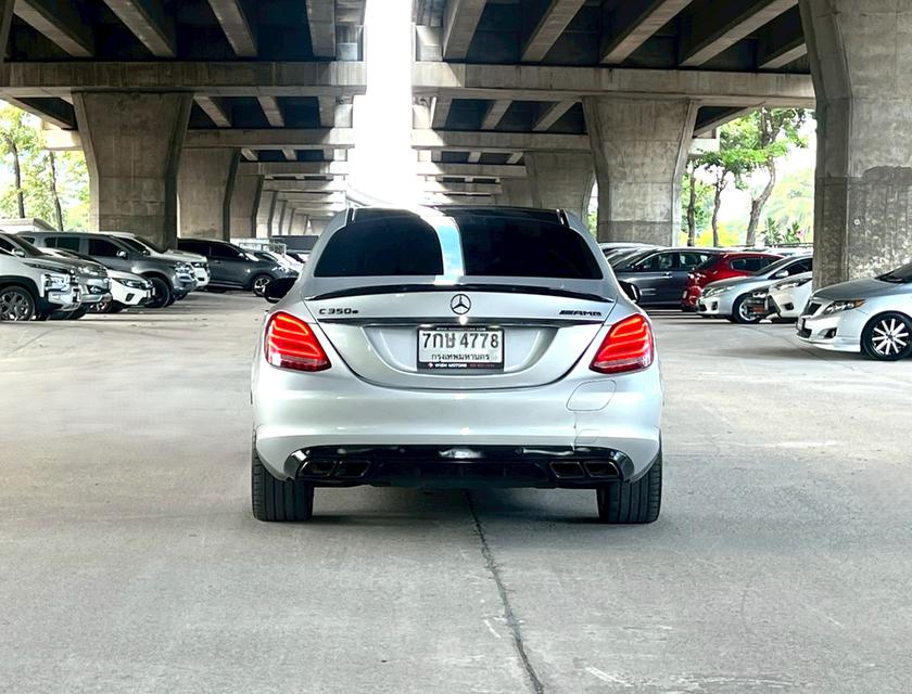 ขายรถ Benz C350e AMG W205 ปี 2017 สีเทา เกียร์ออโต้