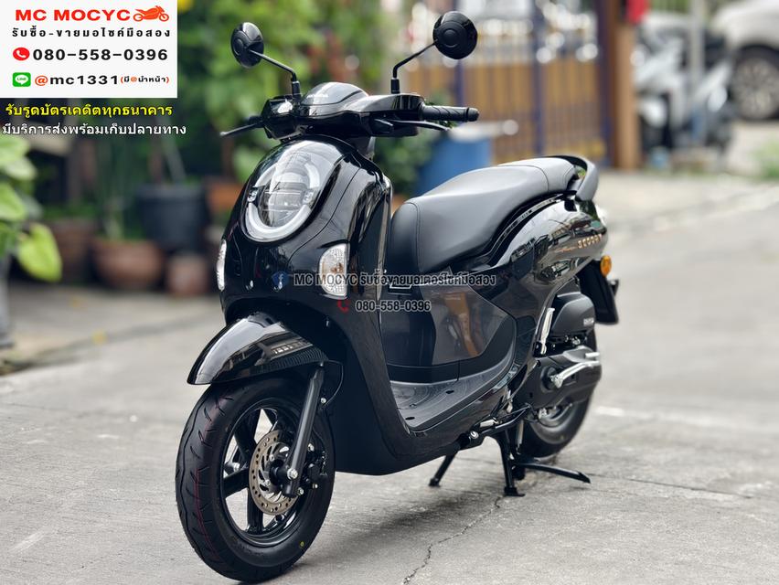 Scoopy i 2025 รถใหม่ 30กิโลสภาพป้ายแดง ราคามือสอง มีเล่มเขียวครบพร้อมโอน No963    2