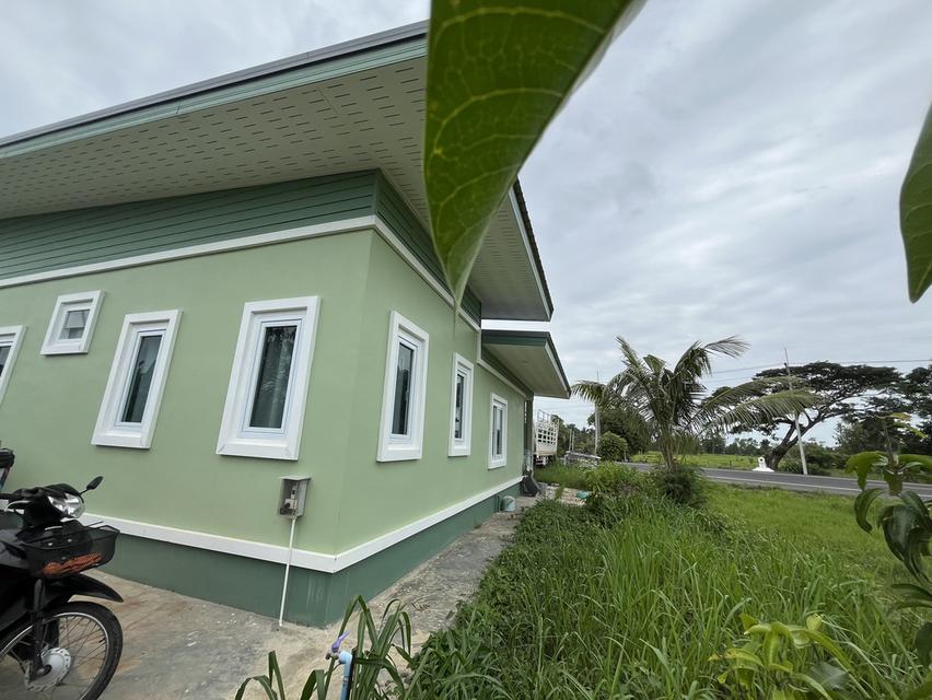 บ้านโมเดิร์นเขียวชั้นเดียว